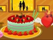 Jouer à Strawberry cake decorations