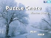 Jouer à Puzzle craze - winter scene