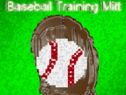 Jouer à Baseball training mitt