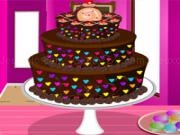 Jouer à Colored chocolate cake
