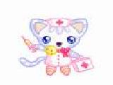 Jouer à Infirmiere dress up kitten