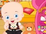 Jouer à Baby with teddy bear
