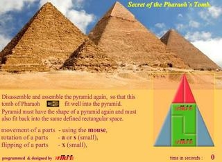 Jouer à Secret of the pharaoh's tomb.
