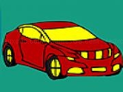 Jouer à Red longer car coloring