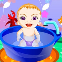 Jouer à Sweet baby bathing