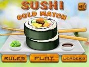 Jouer à Sushi gold match