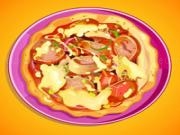 Jouer à Cooking bacon pizza