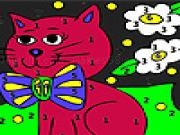 Jouer à Pussy bow tie coloring