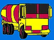 Jouer à Big building truck coloring