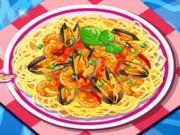 Jouer à Seafood pasta