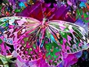 Jouer à Pink fantasy butterfly slide puzzle
