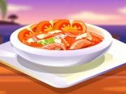 Jouer à Tomato seafood soup