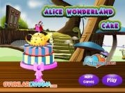 Jouer à Alice wonderland cake