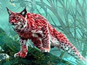 Jouer à Wild lynx in the woods puzzle