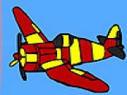Jouer à High flying aircraft coloring