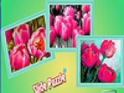 Jouer à Pink garden tulips puzzle