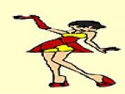 Jouer à Lady dancer coloring