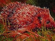 Jouer à Hedgehog in farm slide puzzle