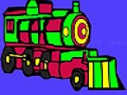 Jouer à Fast locomotive coloring