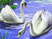 Jouer à Captivating swans puzzle