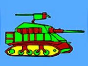 Jouer à Modern military tank coloring