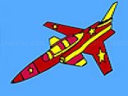 Jouer à Fast military jet coloring