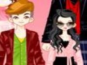 Jouer à Boy and girl doll dressup