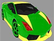 Jouer à Bright colorful car coloring