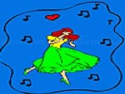 Jouer à Happiest dancer coloring