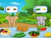 Jouer à Feed the baby elephants