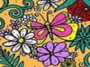 Jouer à Assorted flowers garden coloring