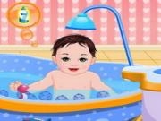 Jouer à Sweet baby bathing
