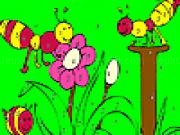 Jouer à Caterpillar family coloring