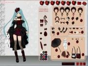 Jouer à Anime gothic girl dress up game