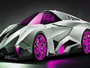 Jouer à Purple motion concept car puzzle
