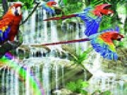 Jouer à Colorful jungle animals puzzle