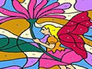 Jouer à Colorful little fairy coloring