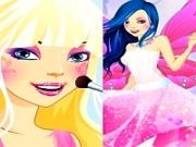 Jouer à Fairylicious pink makeover 123girlgames catbar