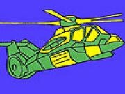 Jouer à Heavy military helicopter coloring