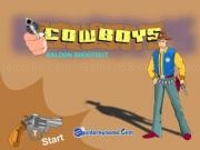 Jouer à Cowboy saloon shootout