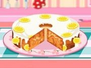 Jouer à Lemon sponge cake