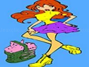 Jouer à Diana at the picnic coloring