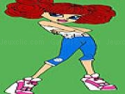 Jouer &agrave; Arrogant girl coloring