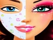 Jouer à Professional makeup: glittery pink
