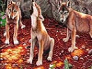 Jouer à Fox cubs in the woods puzzle