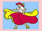 Jouer à Girl dancing coloring