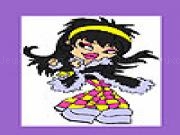 Jouer à Crazy punk girl coloring
