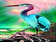 Jouer à Colorful heron slide puzzle