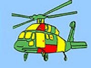 Jouer à Aviation helicopter coloring