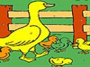Jouer à Duckie in the farm coloring
